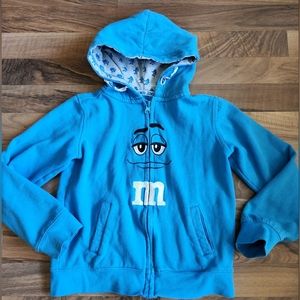 M&Ms Kids Zip Up Hoodie